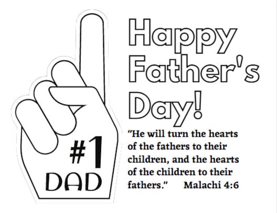 Printable christian fathers day coloring pages instant download fathers day sheets fathers day cards schoolchurch coloring pages