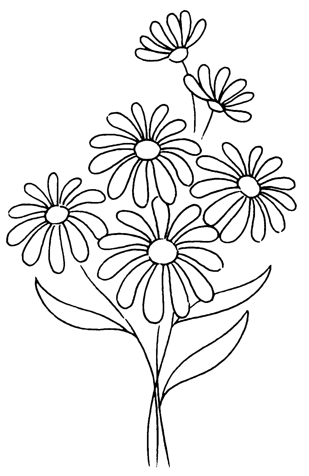 Daisy pages â printable pages