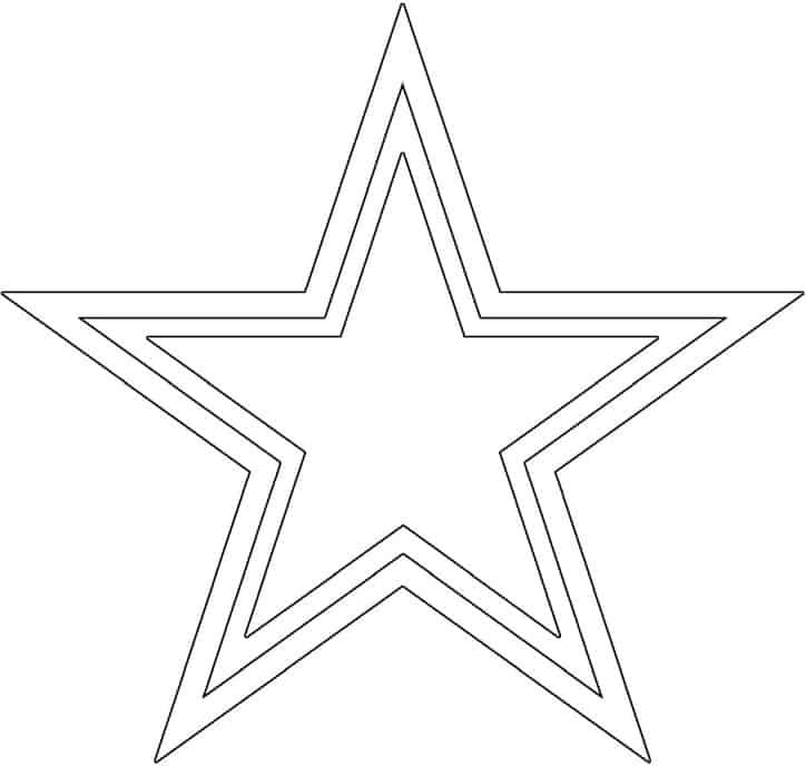 Dallas cowboys logo coloring page