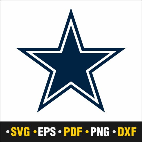 Dallas cowboys svg cowboys svg vector cut file cricut silhouette pdf png dxf decal sticker stencil vinyl