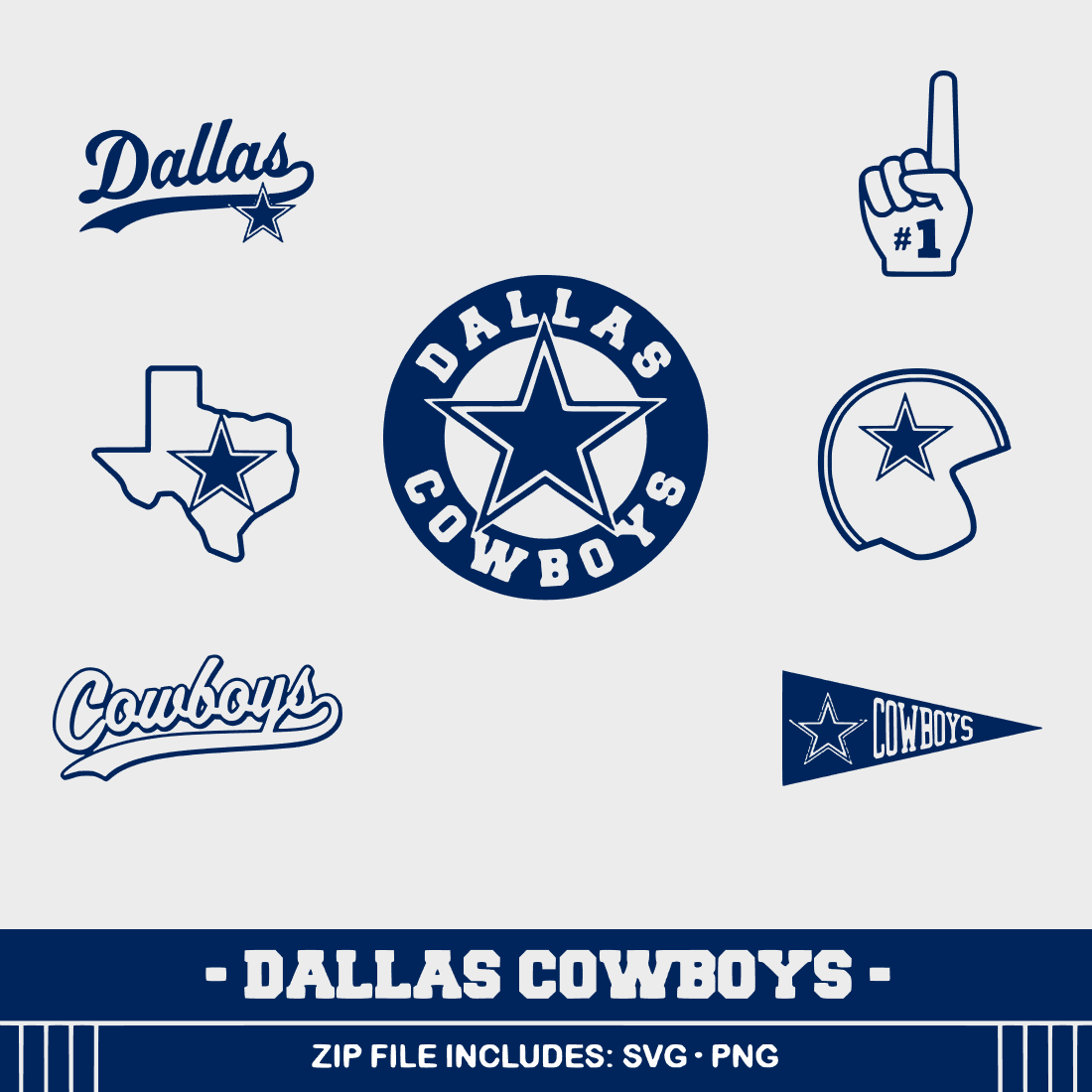 Dallas cowboys svg files â