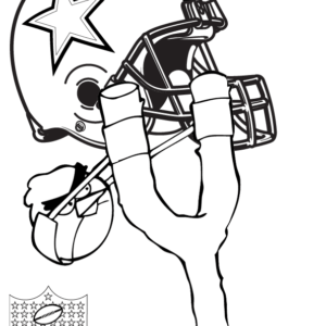 Dallas cowboys coloring pages printable for free download