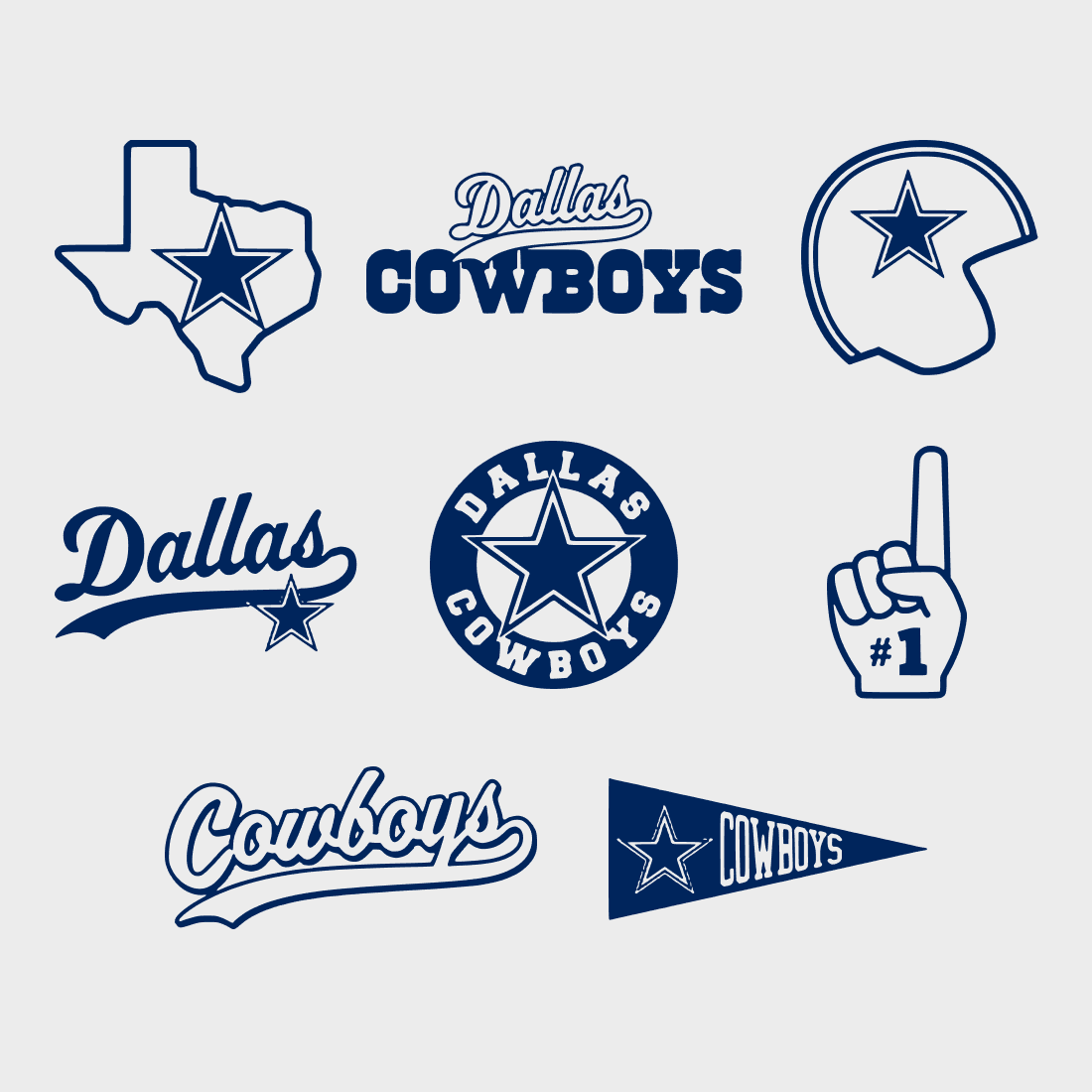 Dallas cowboys svg files â