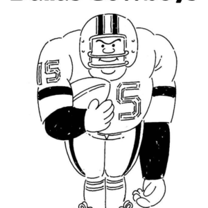 Dallas cowboys coloring pages printable for free download