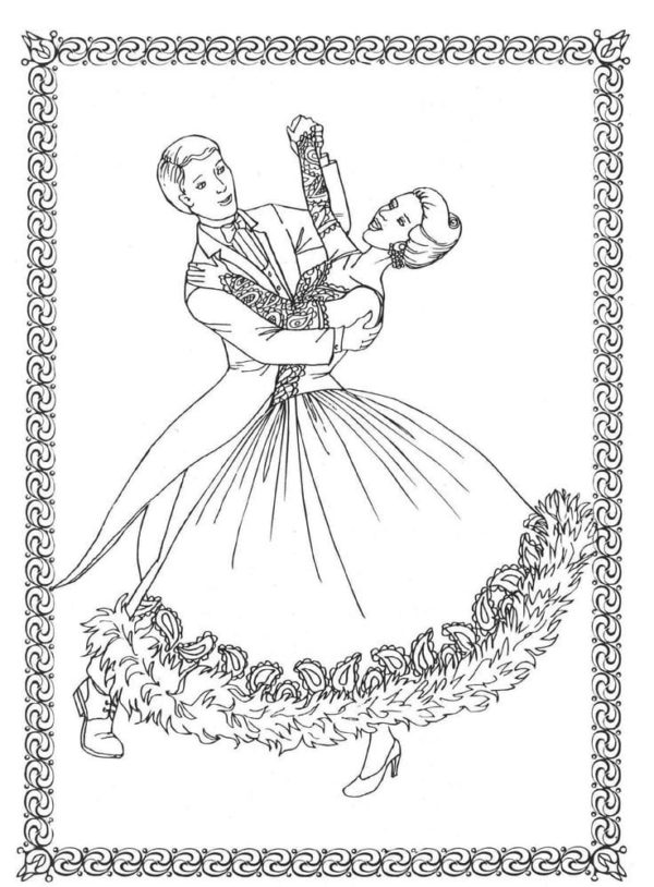 Dancing coloring pages pictures free printable dance coloring pages coloring books coloring pages