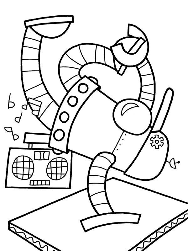 Dance coloring pages