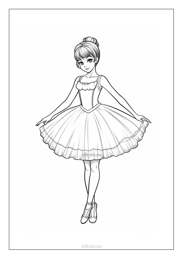 Dance coloring pages free printable coloring sheets for kids