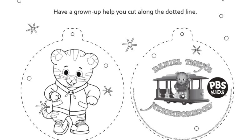 Daniel tiger ornament crafts for kids kids for parents