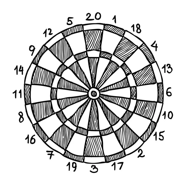 Dartboard vector images