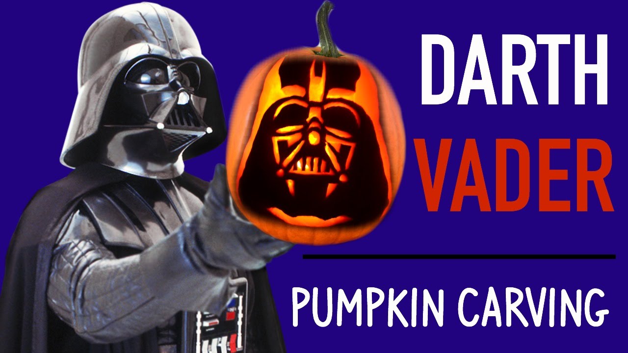 Pupkin carving darth vader star wars pupkin carving ideas