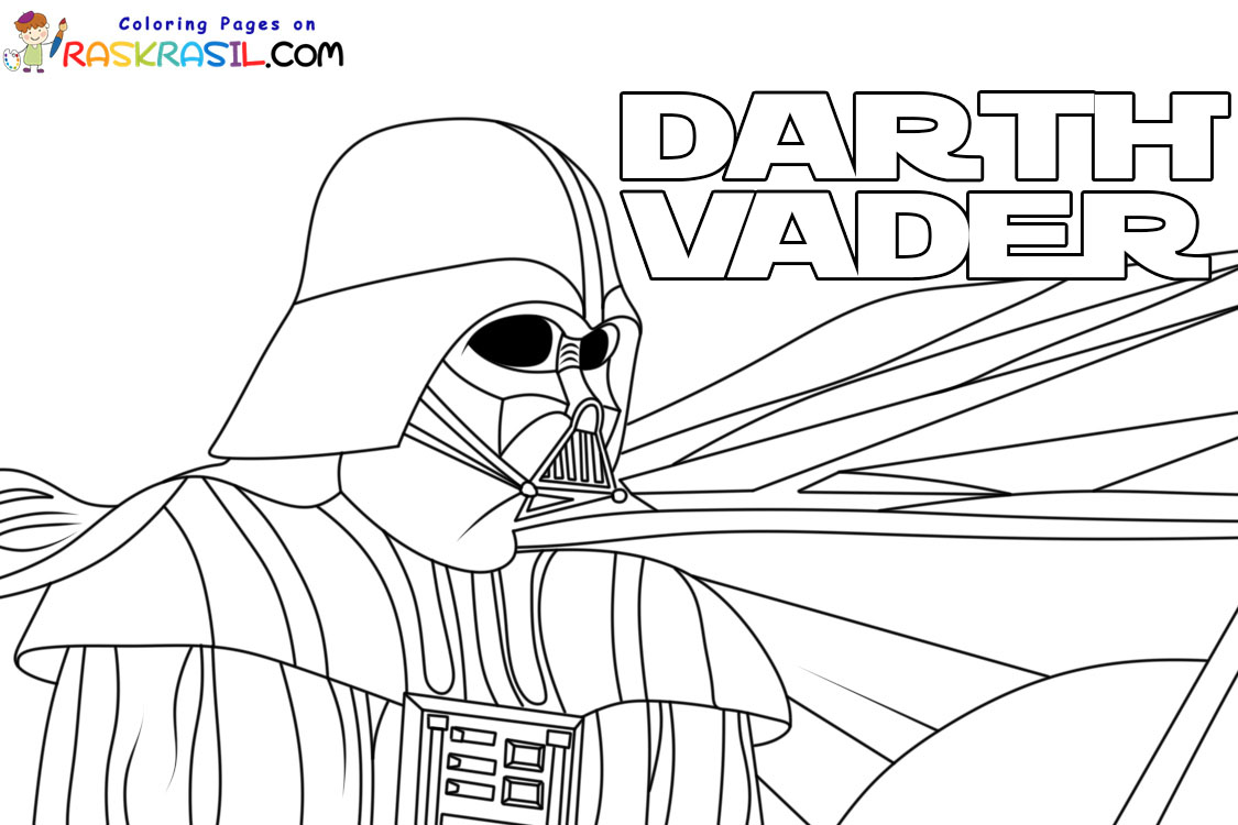 Darth vader coloring pages