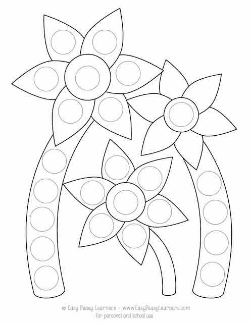 Spring do a dot printables