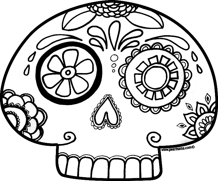 Free day of the dead printables to honor latino traditions