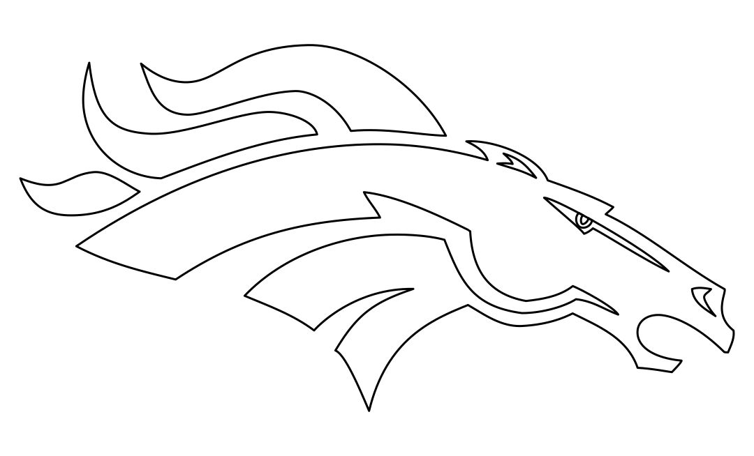 Best free printable denver broncos logo pdf for free at