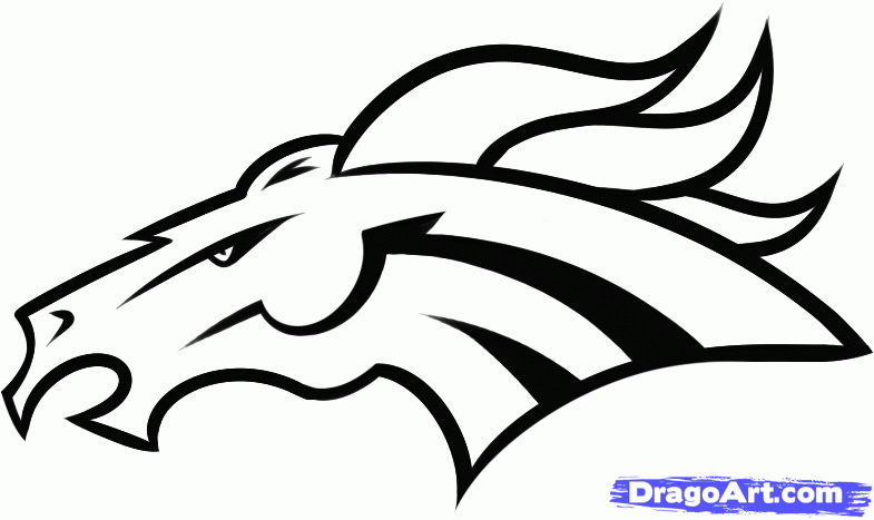 Free denver broncos black and white logo download free denver broncos black and white logo png images free cliparts on clipart library