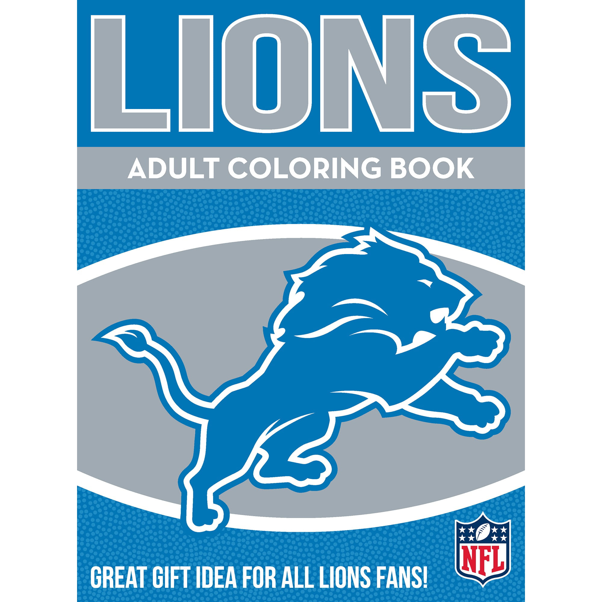 In the sports zone nfl adult coloring book detroit lions