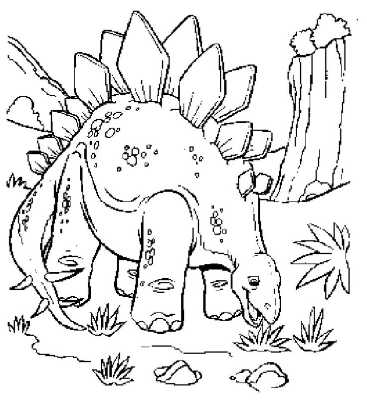 Dinosaur coloring pages pdf printable