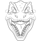 Tyrannosaurus t rex coloring pages free coloring pages