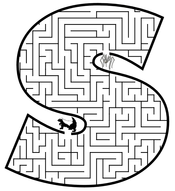 Printable mazes