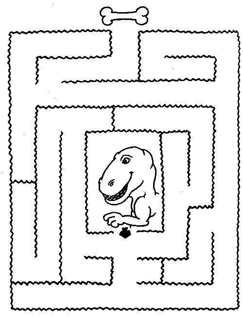 Online coloring pages coloring page looking for dinosaur bone mazes coloring download and print free