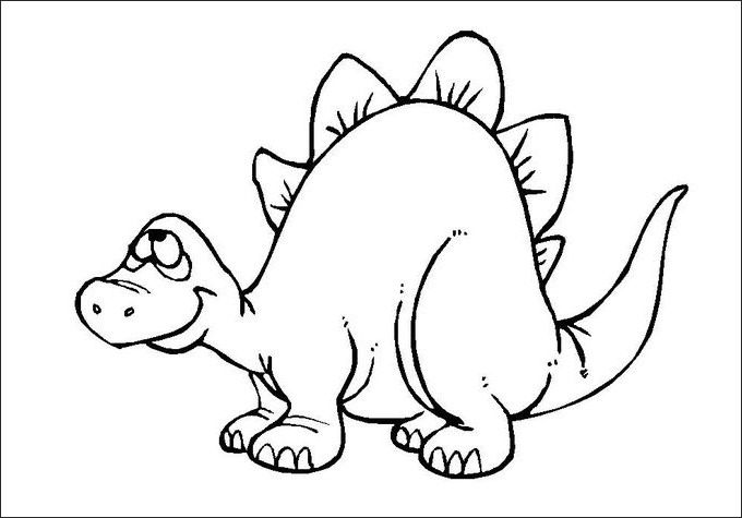 Dinosaur coloring pages pdf printable