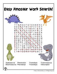 Dinosaur activity worksheets for kids woo jr kids activities childrens publishing