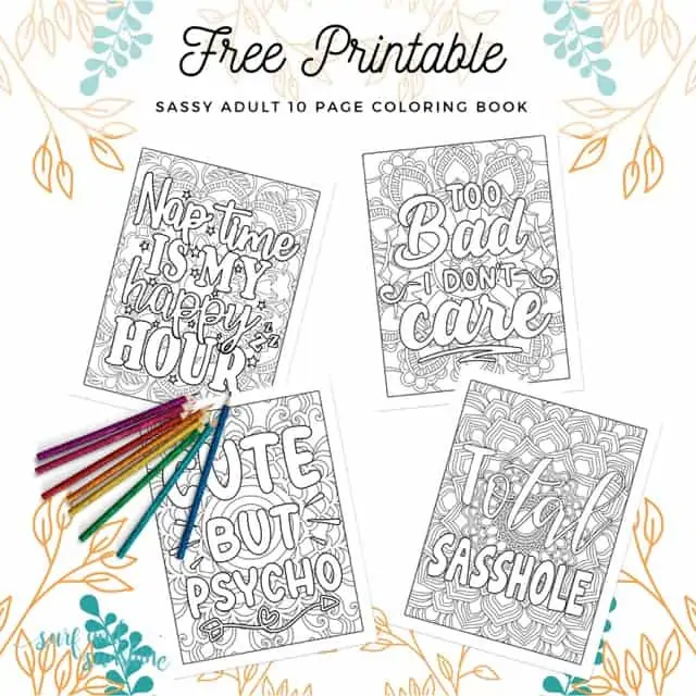 Free printable coloring pages adults only
