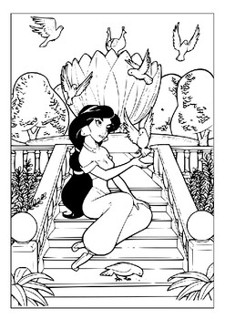 Explore the disney magical universe with our adult coloring pages collection