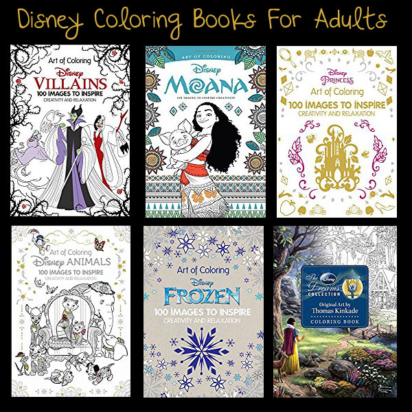 Disney coloring books for adults