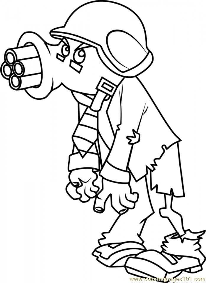 Get this plants vs zombies coloring pages kids printable