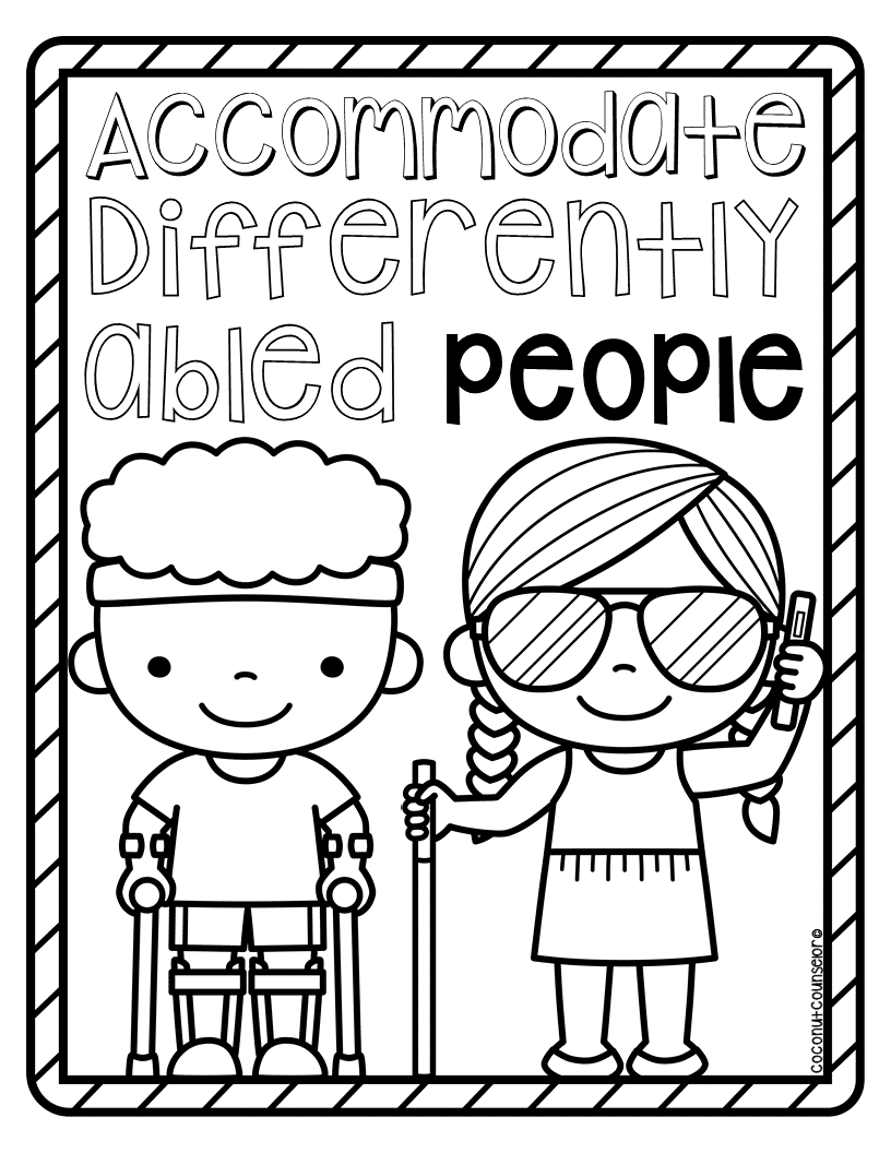 Diversity equity inclusion coloring pages made by teachers