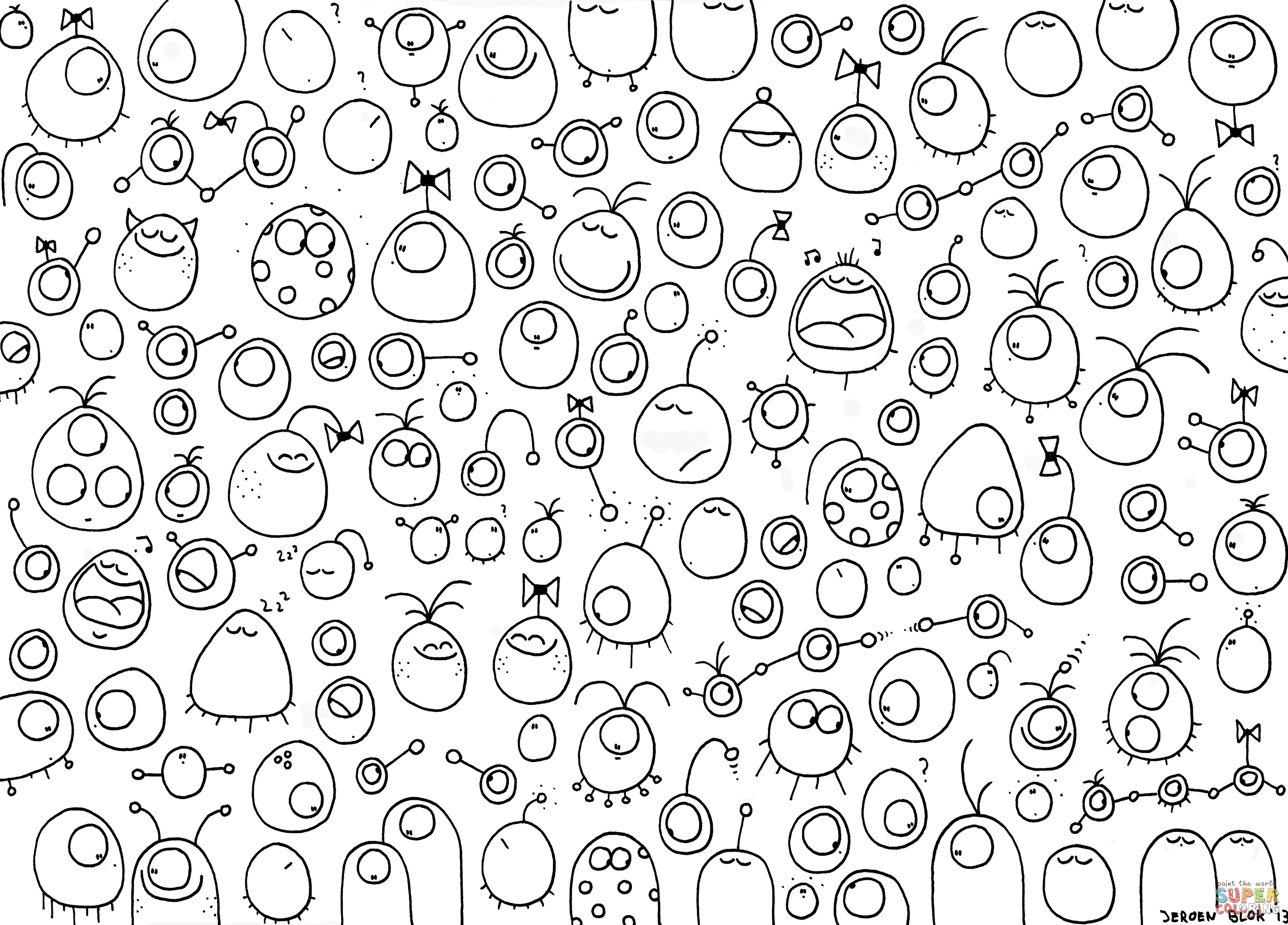 Diversity munnen by jompie coloring page free printable coloring pages