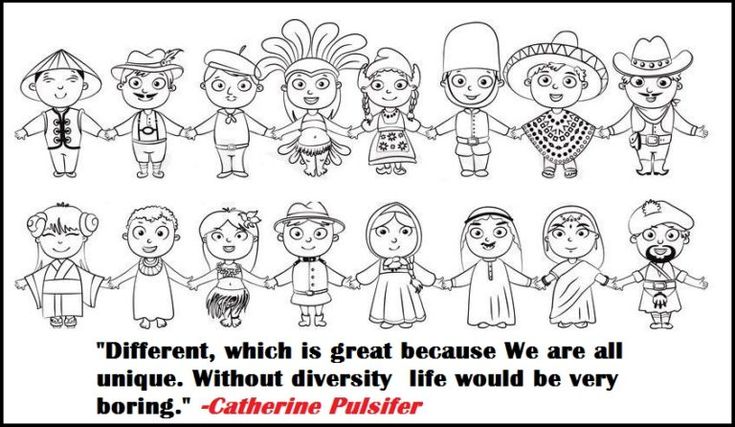 Multicultural diversity and quote coloring pages family coloring pages quote coloring pages coloring pages