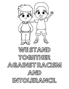 Diversity coloring pages by leslie lowery tpt