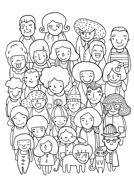 Diversity coloring page images