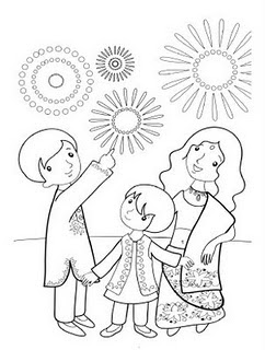 Diwali coloring pages diwali online coloring pages