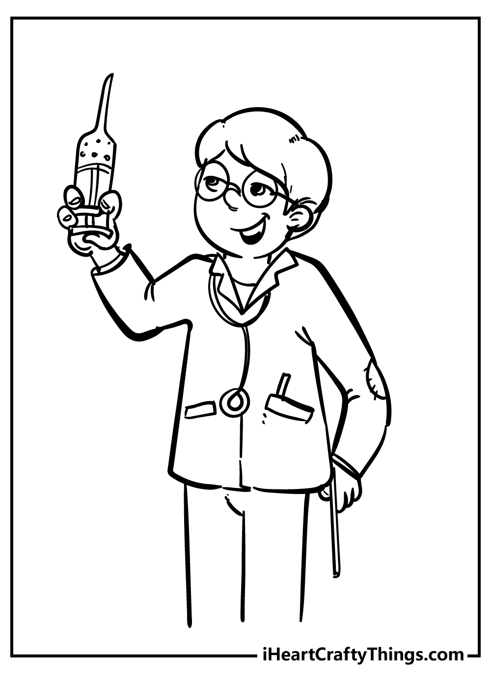 Doctor coloring pages free printables