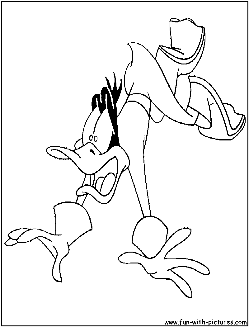 Duckdodgers coloring pages