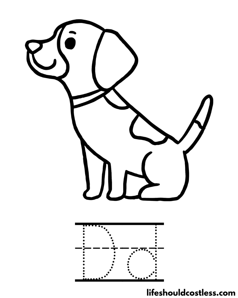 Dog coloring pages free printable pdf templates