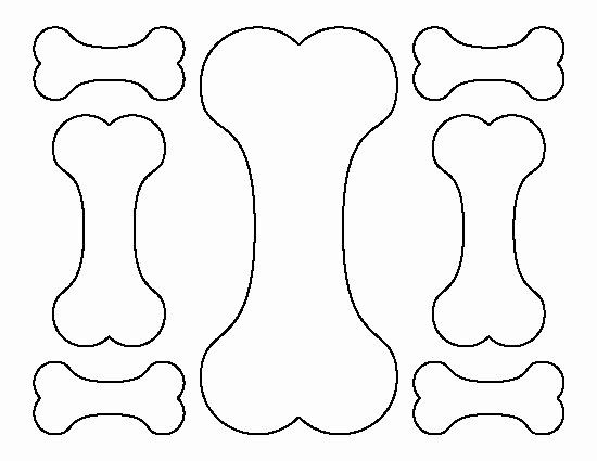 Dog bone coloring page elegant dog bone outline free printable dog bone clipart padrãµes de artesanato feltro natal enfeites de natal em feltro