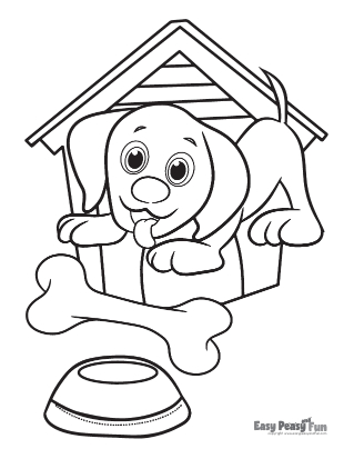 Dog coloring pages