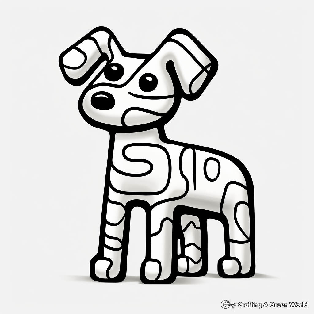 Dog bone coloring pages