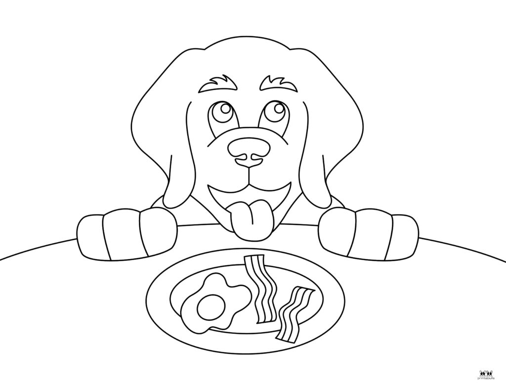 Dog coloring pages