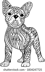 Adult colouring pages dog images stock photos d objects vectors