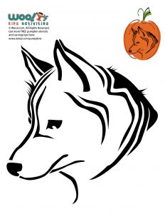 Dog breeds pumpkin carving stencils woo jr kids activities childrens publishing