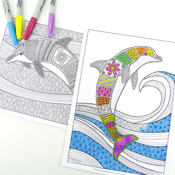 Free colouring pages for grown ups