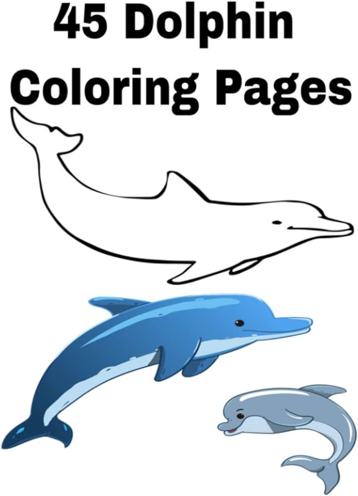 Dolphin coloring pages dolphin coloring pages e j l books