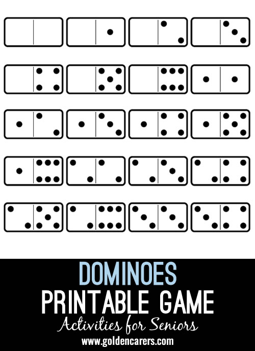 Make your own dominoes game