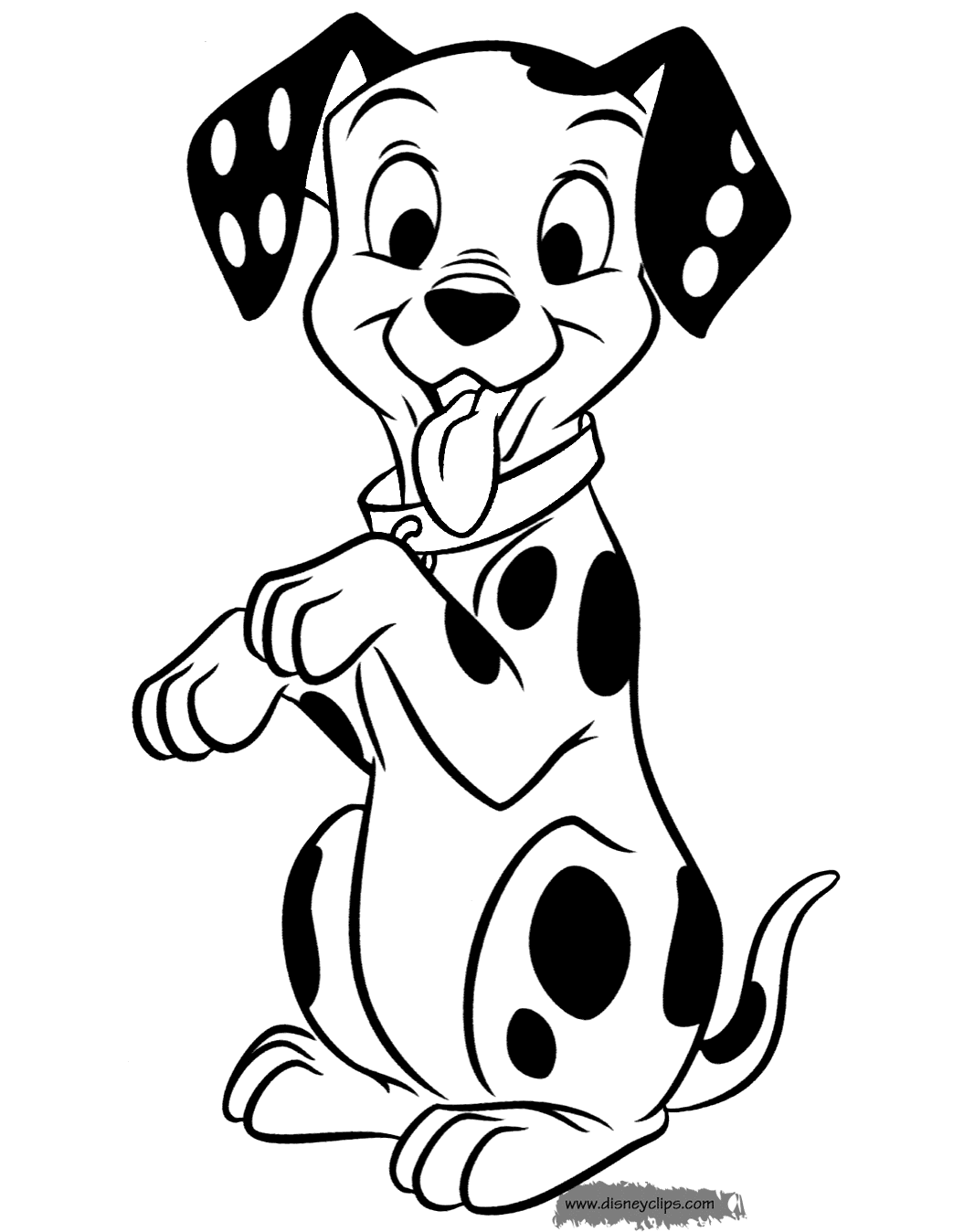 Dalmatians coloring pages