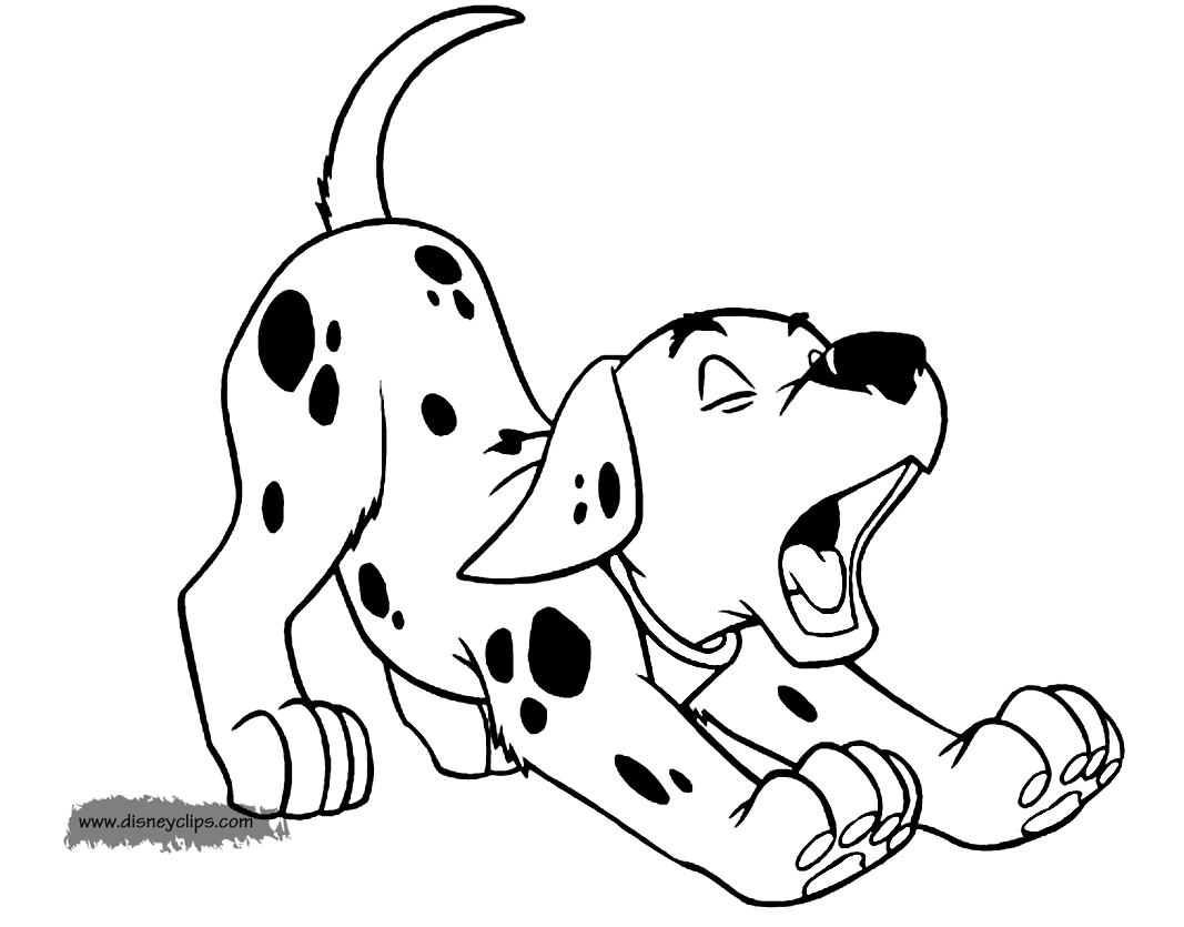 Dalmatians coloring pages